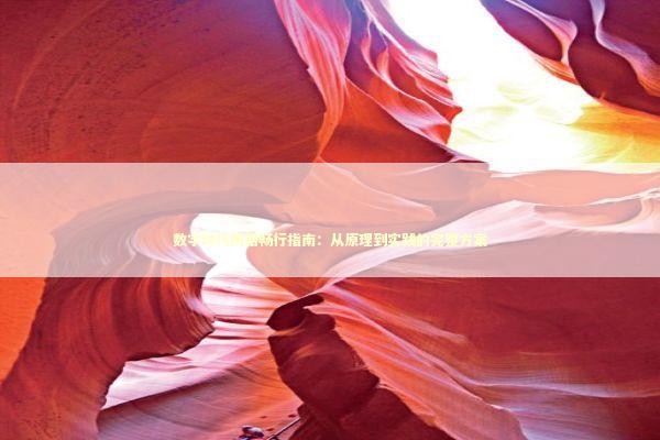 数字时代网络畅行指南：从原理到实践的完整方案